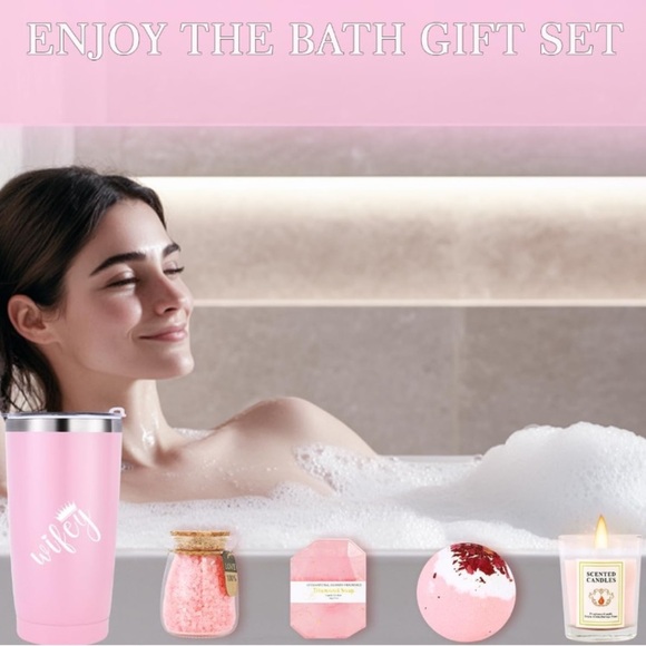 Women Spa Gift Wifey/Birthday/Mothers Day/Anniversary Basket/ Box Set | NEW/NIB - Picture 2 of 9